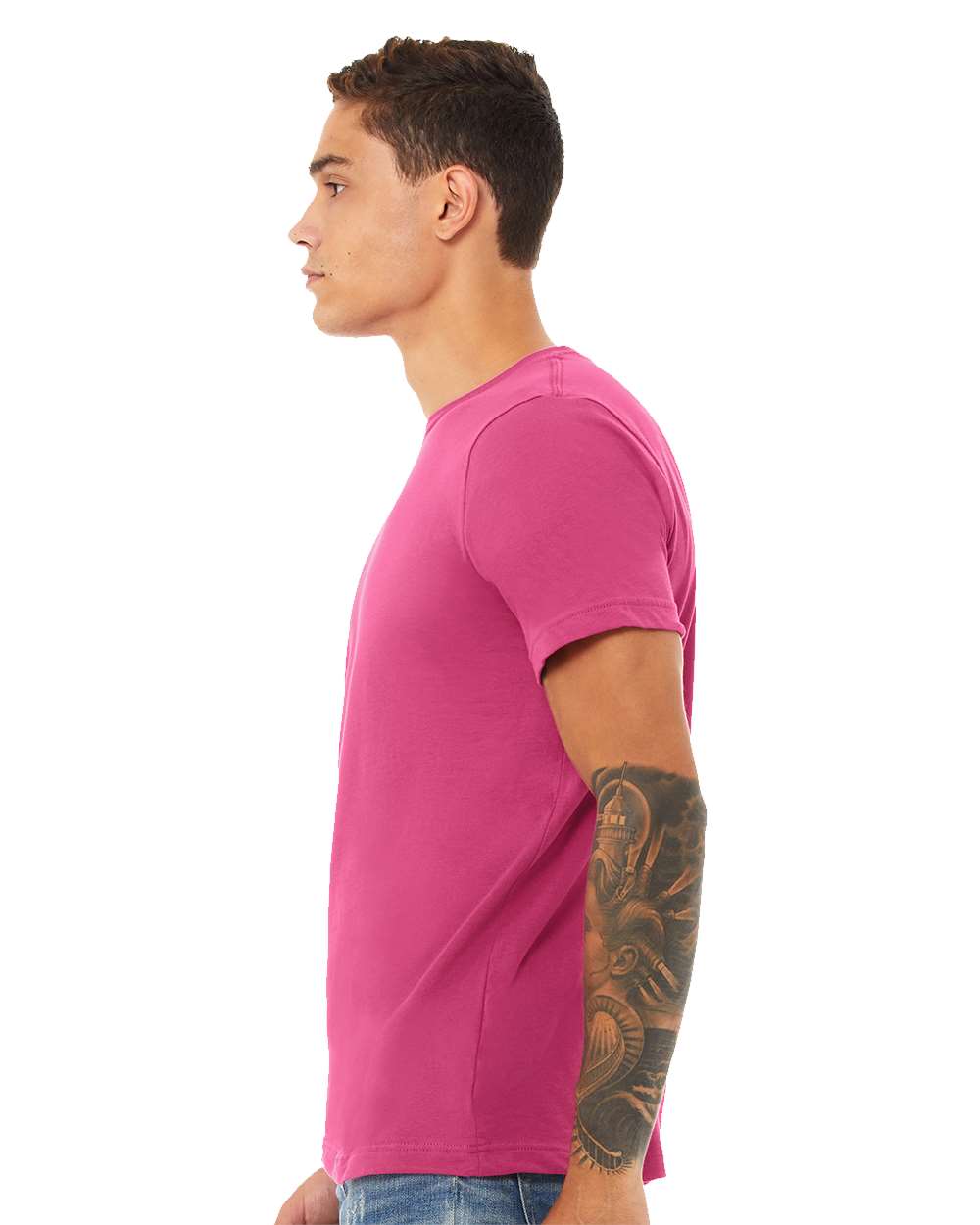 mdl Berry Color BELLA + CANVAS Unisex Jersey Tee