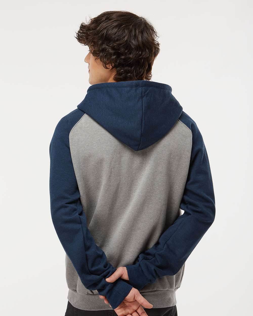 #colormdl_Grey Heather/ Navy