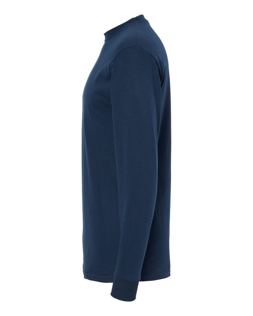 M&O Gold Soft Touch Long Sleeve T-Shirt 4820 #color_Deep Navy