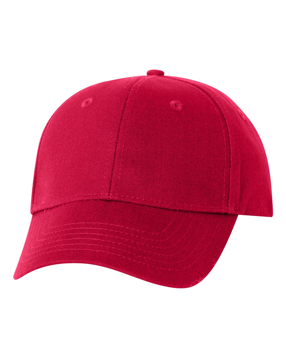 Red Color Valucap Chino Cap