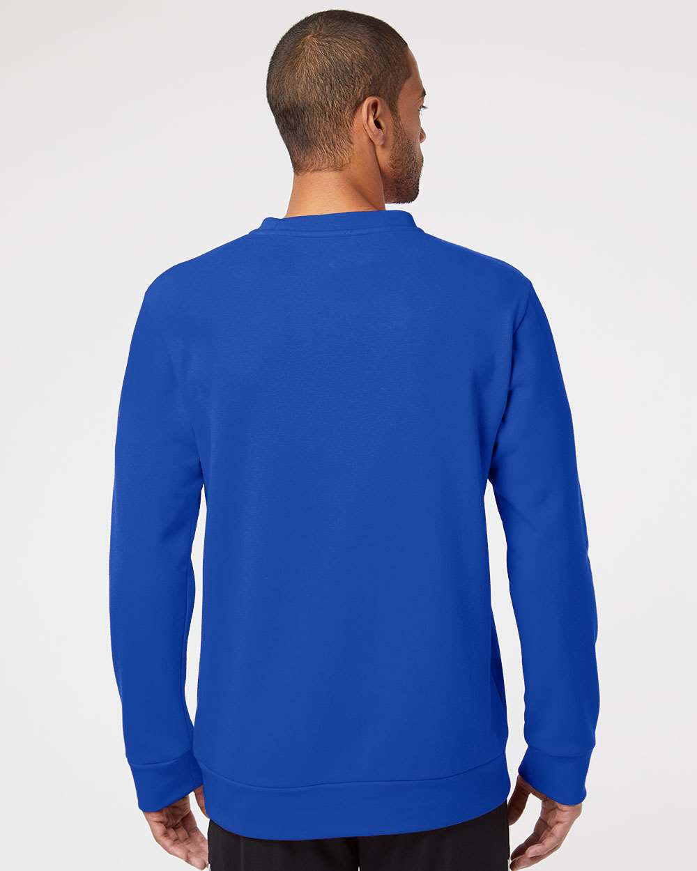Adidas A434 Fleece Crewneck Sweatshirt #colormdl_Collegiate Royal