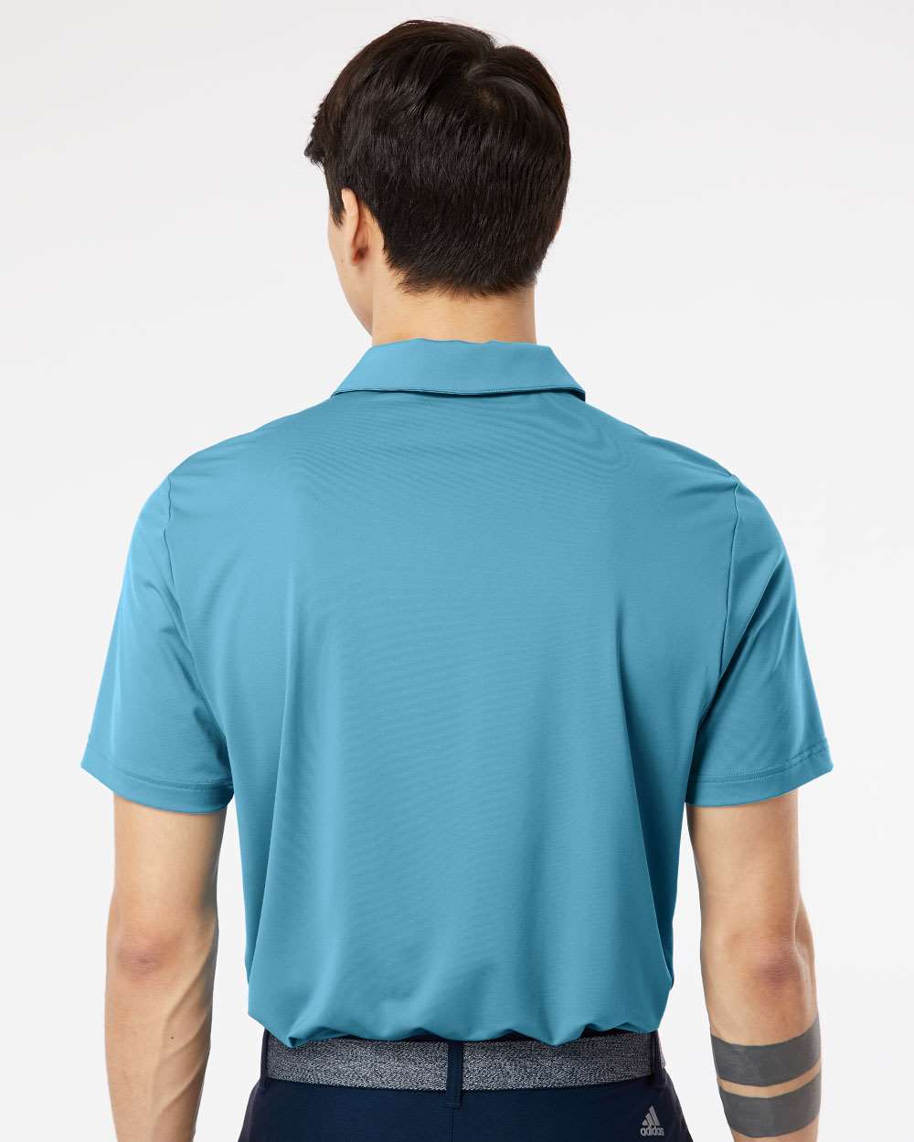 Adidas A514 Ultimate Solid Polo #colormdl_Hazy Blue