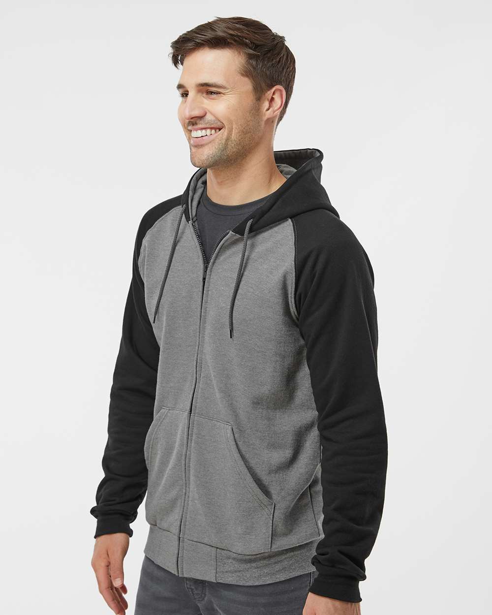 #colormdl_Grey Heather/ Black