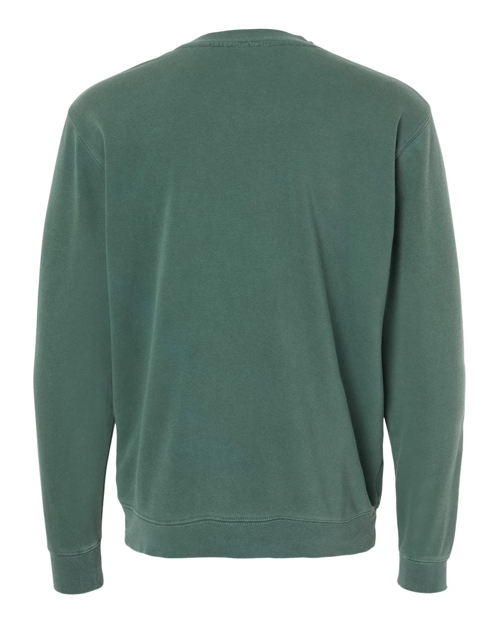 Independent Trading Co. Unisex Midweight Pigment-Dyed Crewneck Sweatshirt PRM3500 #color_Pigment Alpine Green