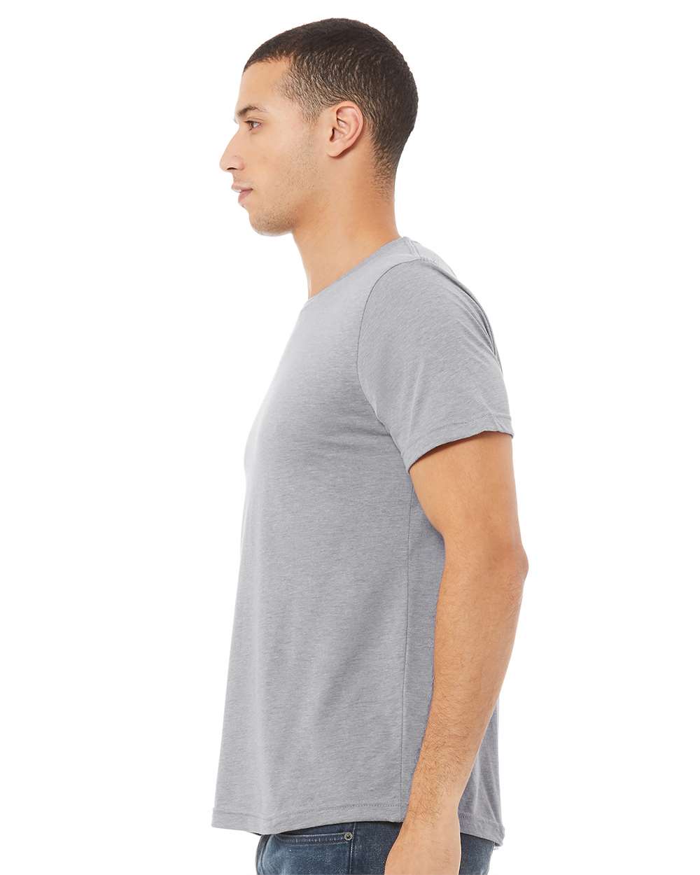 mdl Athletic Grey Triblend Color Unisex Triblend Tee