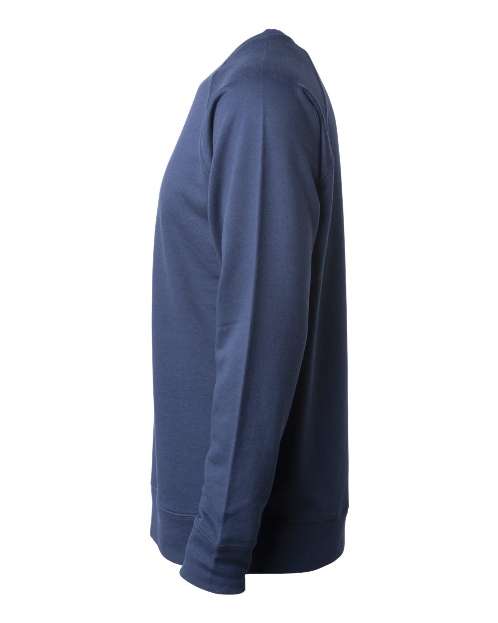 Independent Trading Co. Icon Unisex Lightweight Loopback Terry Crewneck Sweatshirt SS1000C #color_Indigo