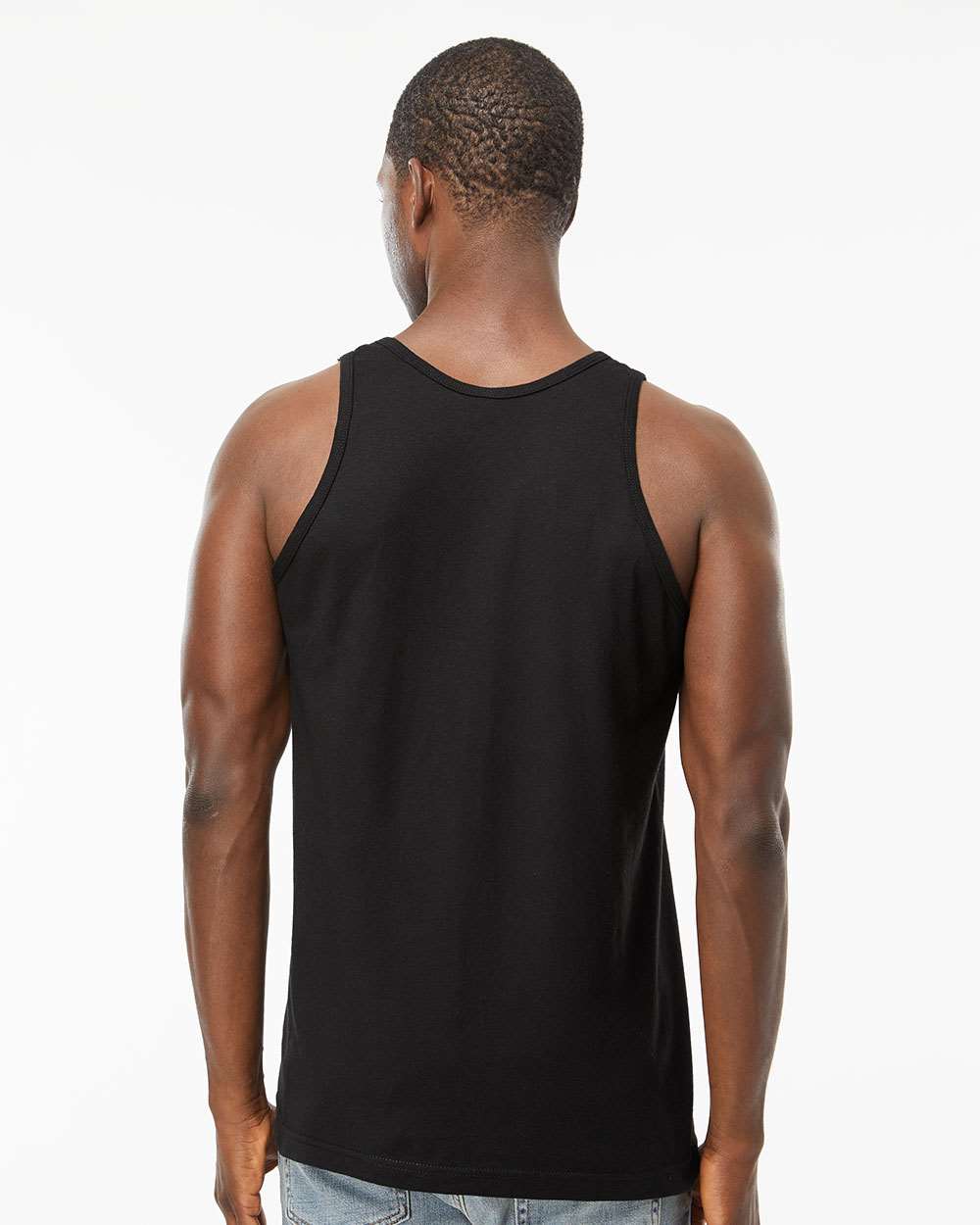 M&O Tank Top 4505 #colormdl_Fine Black