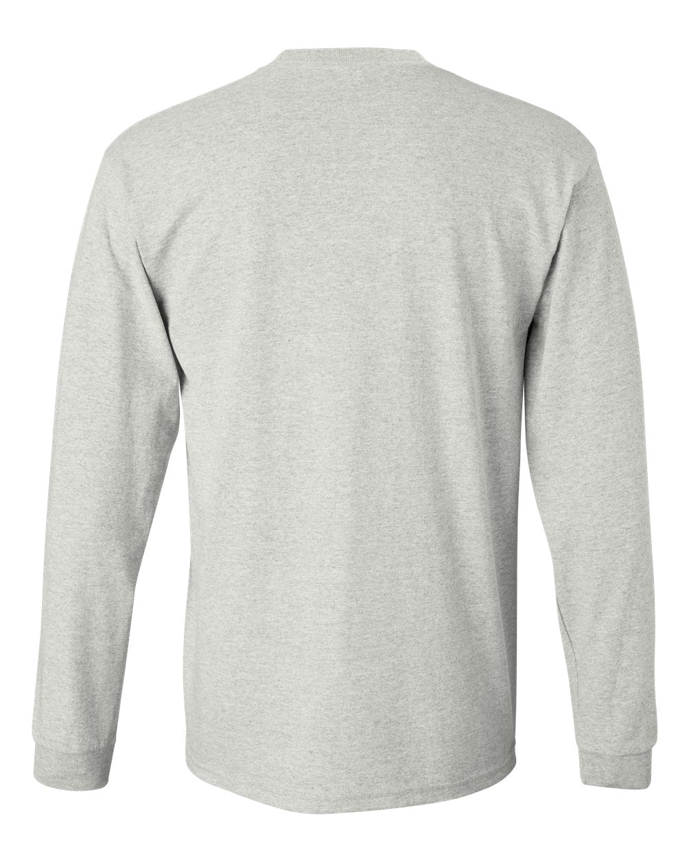 Gildan Ultra Cotton® Long Sleeve T-Shirt 2400 #color_Ash
