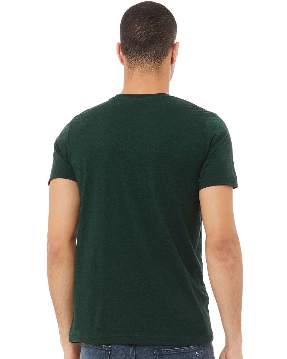 mdl Emerald Triblend Color Unisex Triblend Tee