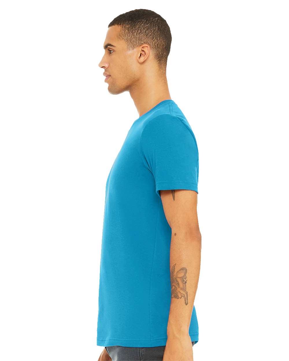 mdl Aqua Color BELLA + CANVAS Unisex Jersey Tee