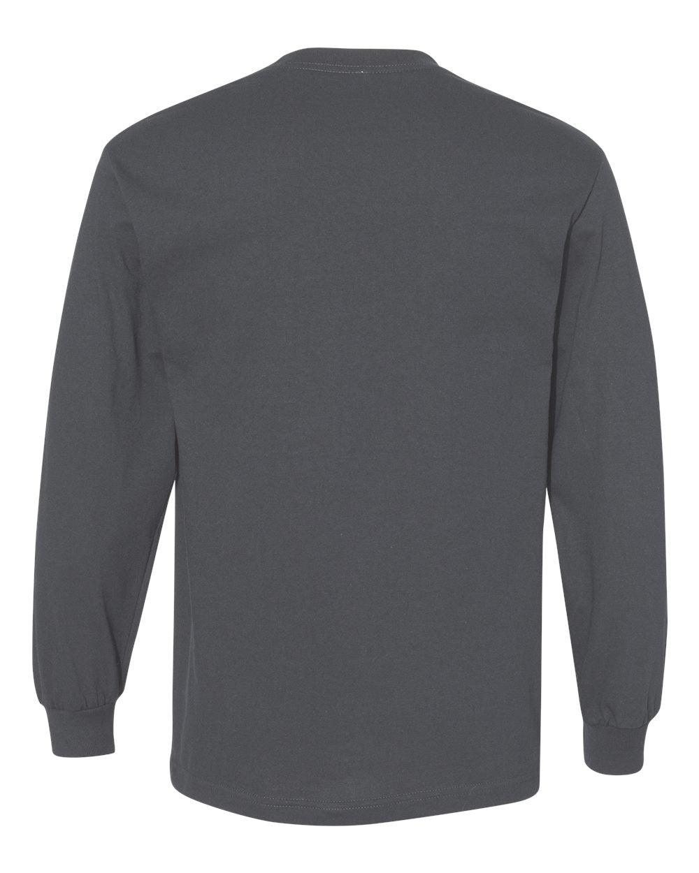 American Apparel  1304 Unisex Heavyweight Cotton Long Sleeve Tee #color_Charcoal