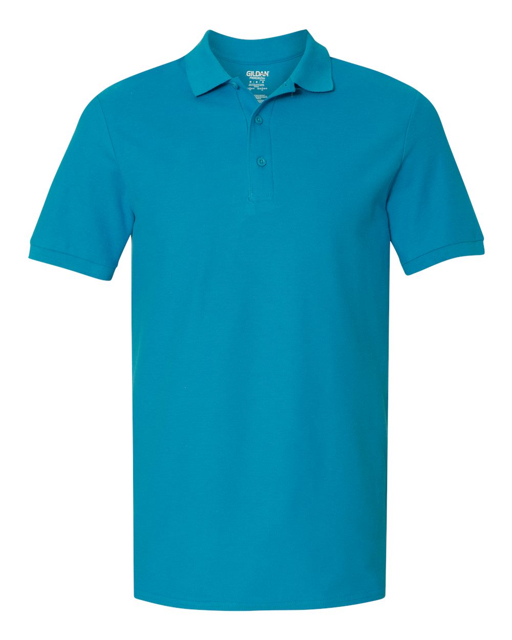 Gildan Premium Cotton® Double Piqué Polo 82800 #color_Sapphire