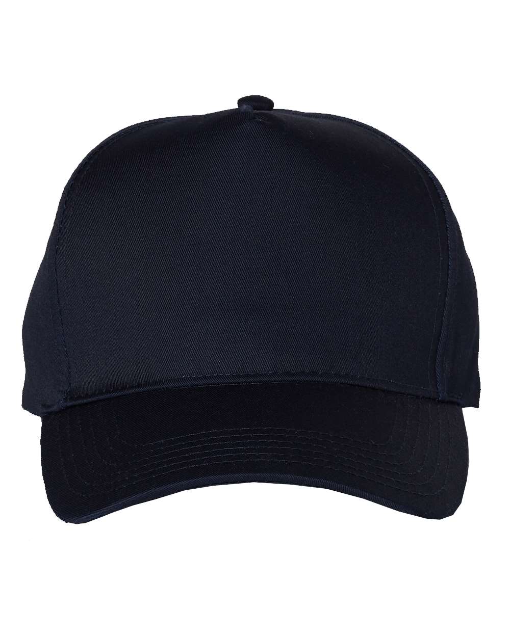 Navy Color Valucap Five-Panel Twill Cap