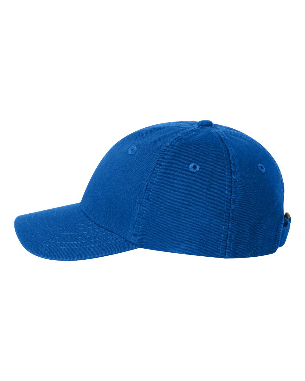 Royal Color Valucap Small Fit Bio-Washed Dad's Cap Side View