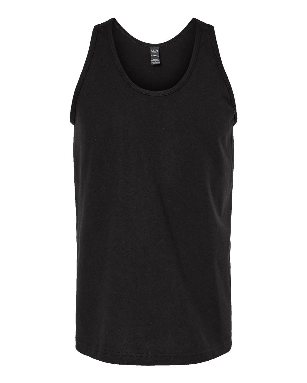 M&O Tank Top 4505 #color_Fine Black