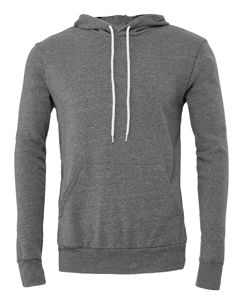 BELLA + CANVAS Unisex Sponge Fleece Hoodie 3719 #color_Deep Heather