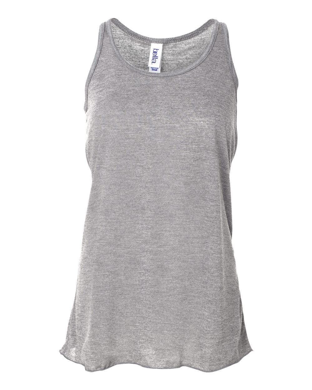 Athletic Heather Color Women's Flowy Racerback Tank