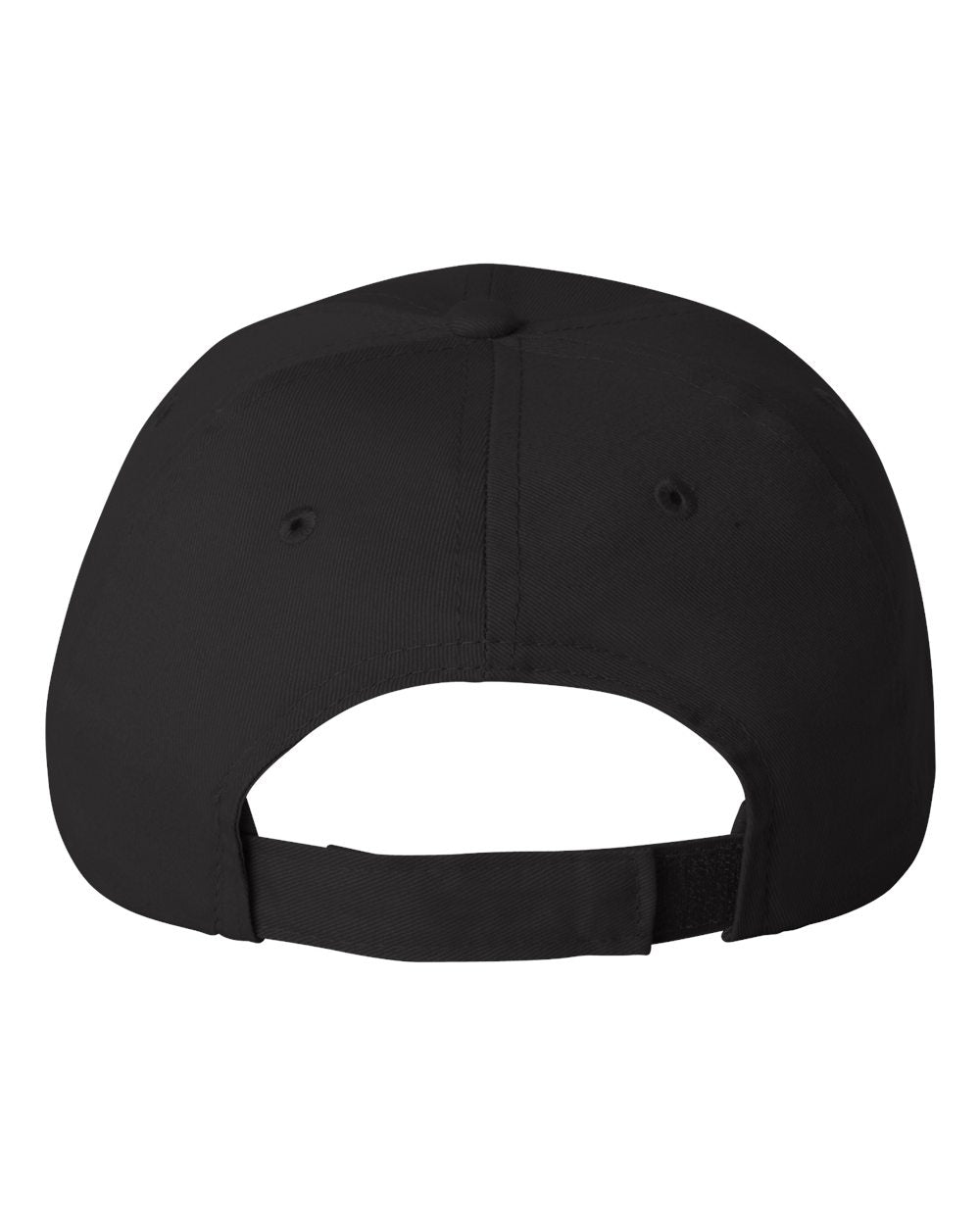 Black Color Valucap Econ Cap Back View