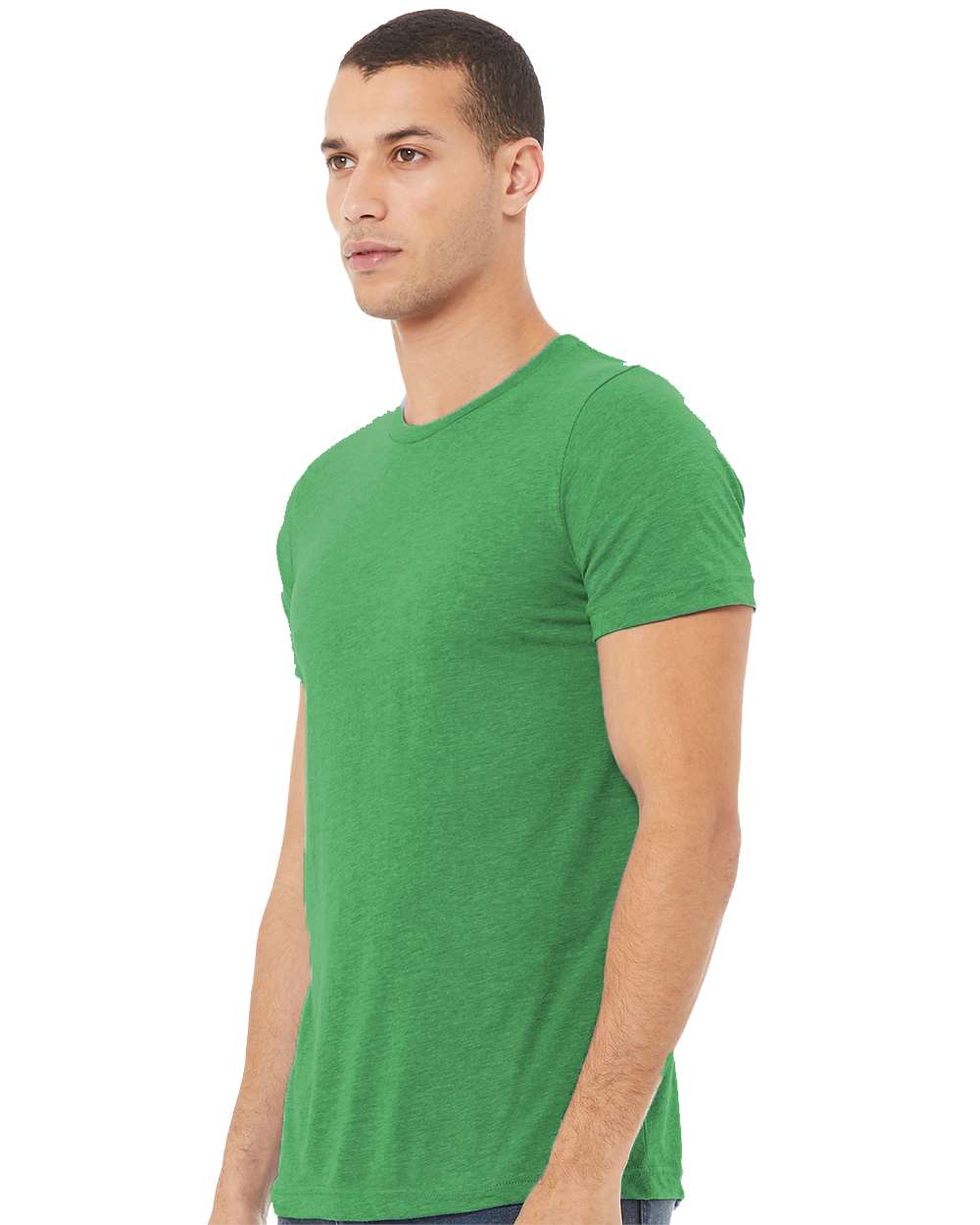 mdl Green Triblend Color Unisex Triblend Tee