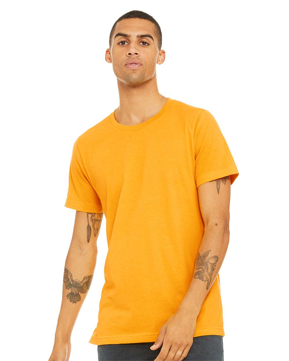 BELLA + CANVAS Unisex Jersey Tee 3001 #colormdl_Gold