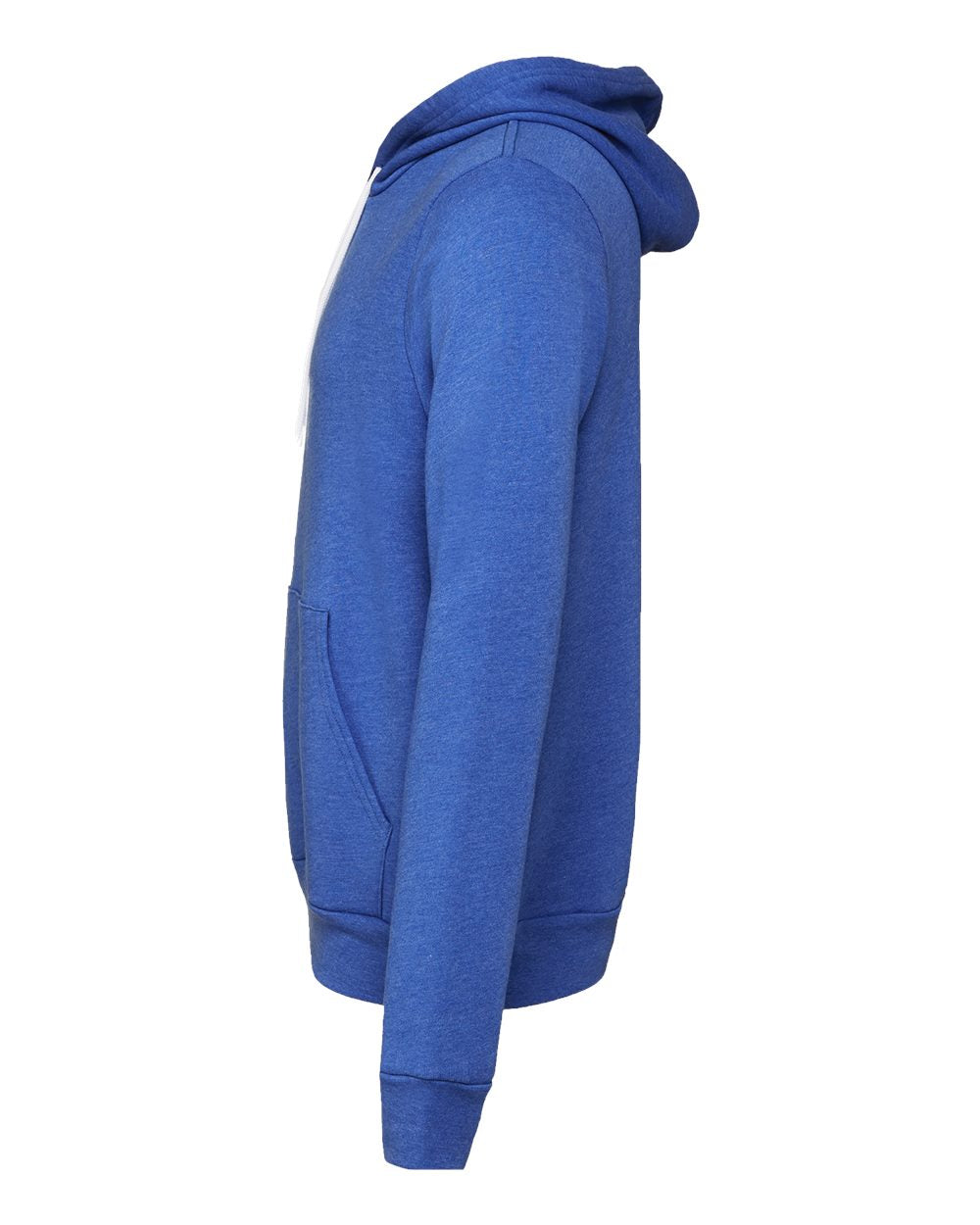 BELLA + CANVAS Unisex Sponge Fleece Hoodie 3719 #color_Heather True Royal