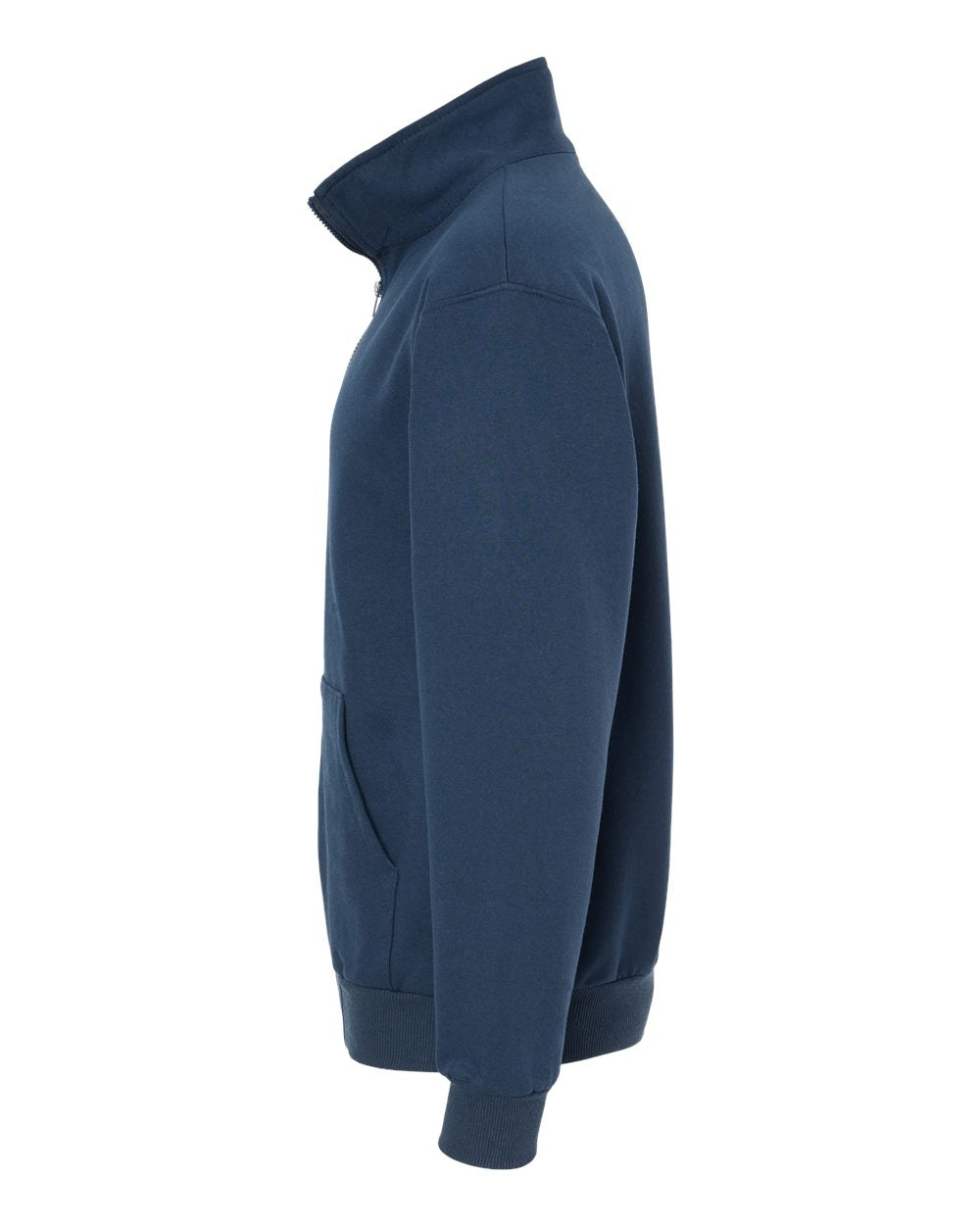 King Fashion Full-Zip Sweatshirt KF9016 #color_Navy