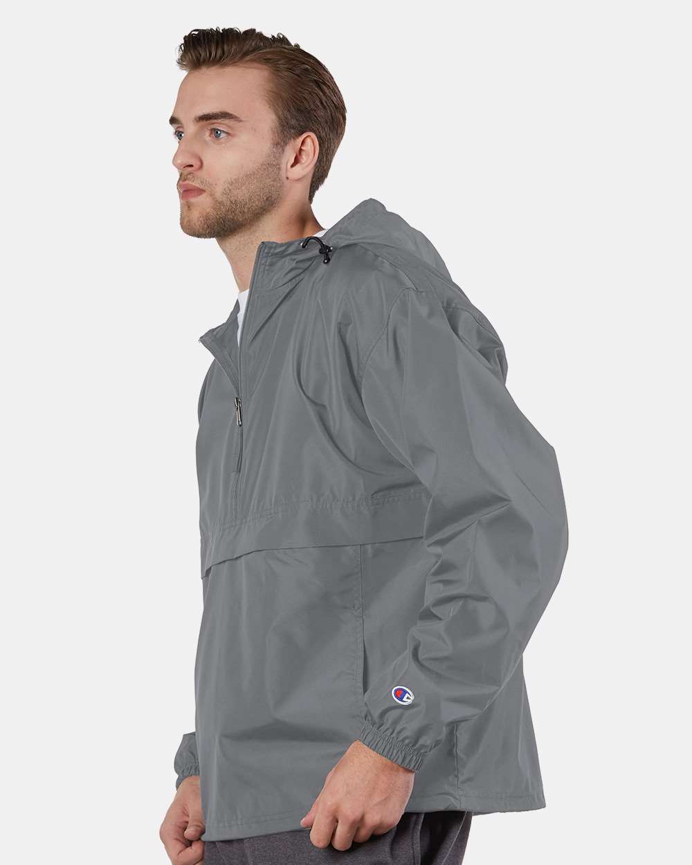 Champion Packable Quarter-Zip Jacket CO200 #colormdl_Graphite