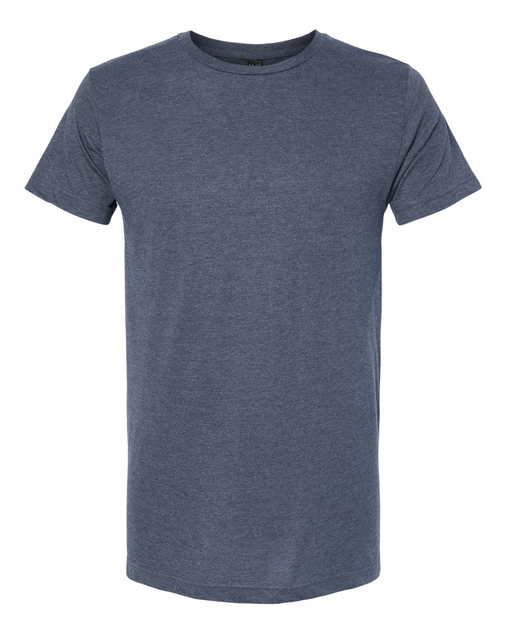 M&O Fine Jersey T-Shirt 4502 #color_Heather Navy