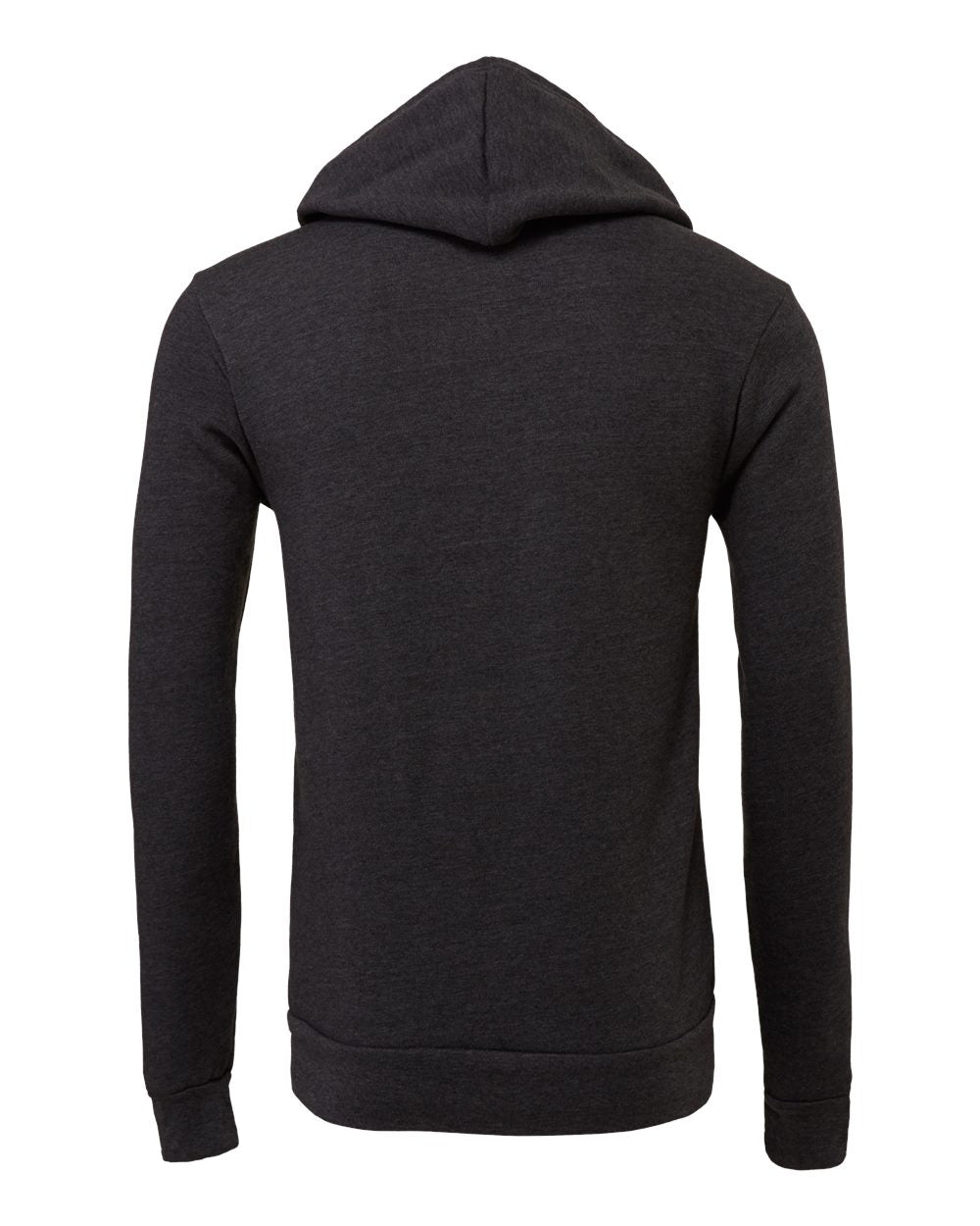 BELLA + CANVAS Unisex Sponge Fleece Hoodie 3719 #color_Dark Grey Heather