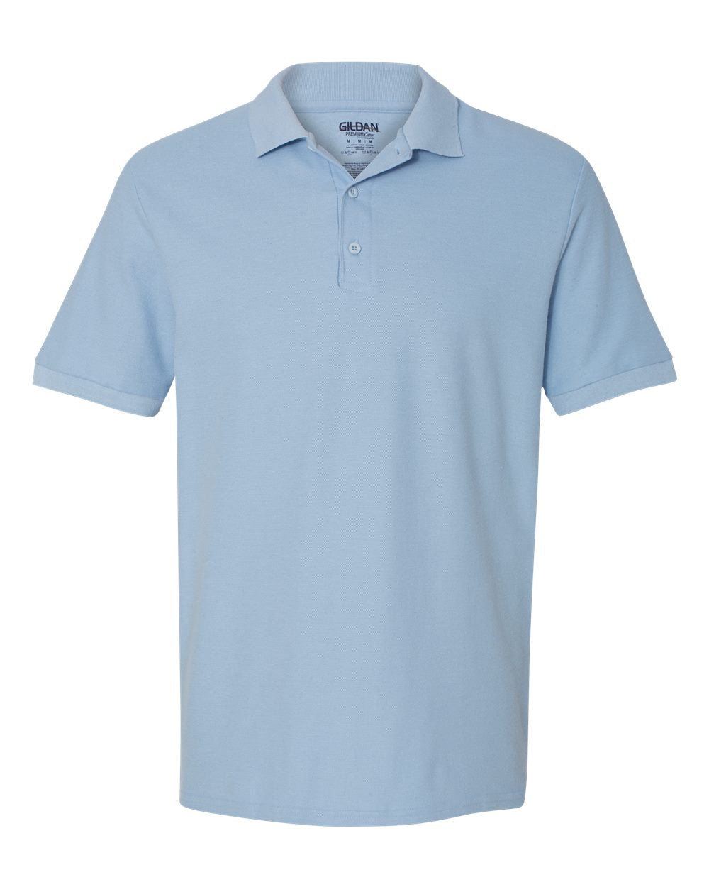 Gildan Premium Cotton® Double Piqué Polo 82800 #color_Light Blue