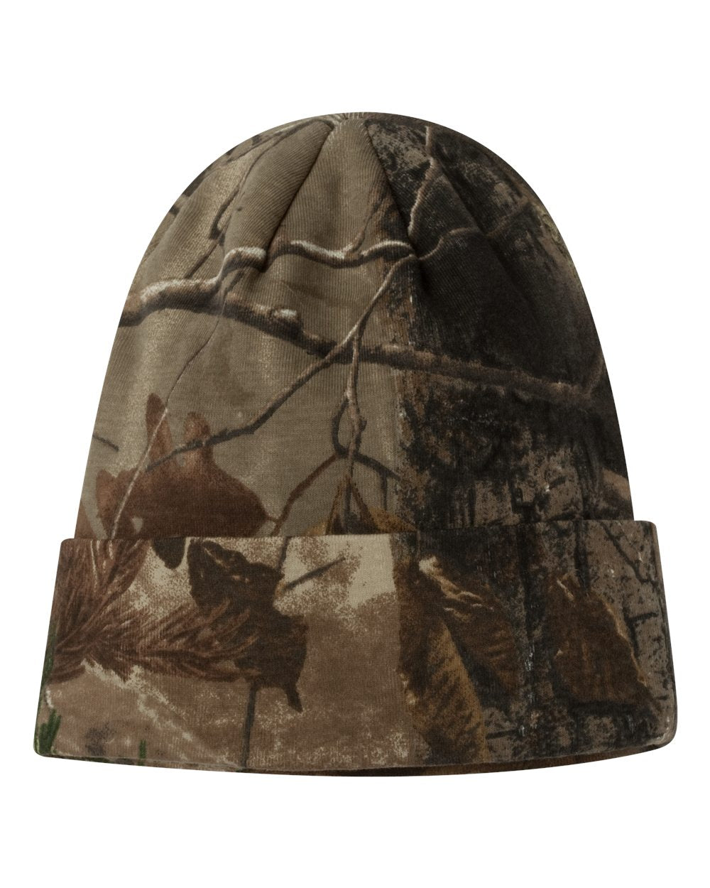 Realtree All Purpose Color Kati 12" Camo Knit Beanie LCB12