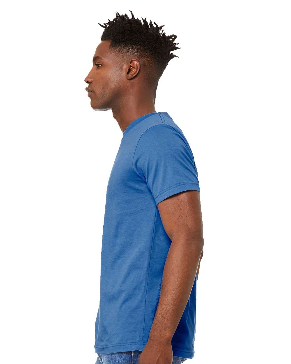 mdl Columbia Blue Color BELLA + CANVAS Unisex Jersey Tee