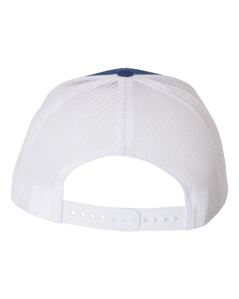Royal and White Color Adjustable Snapback Trucker Cap
