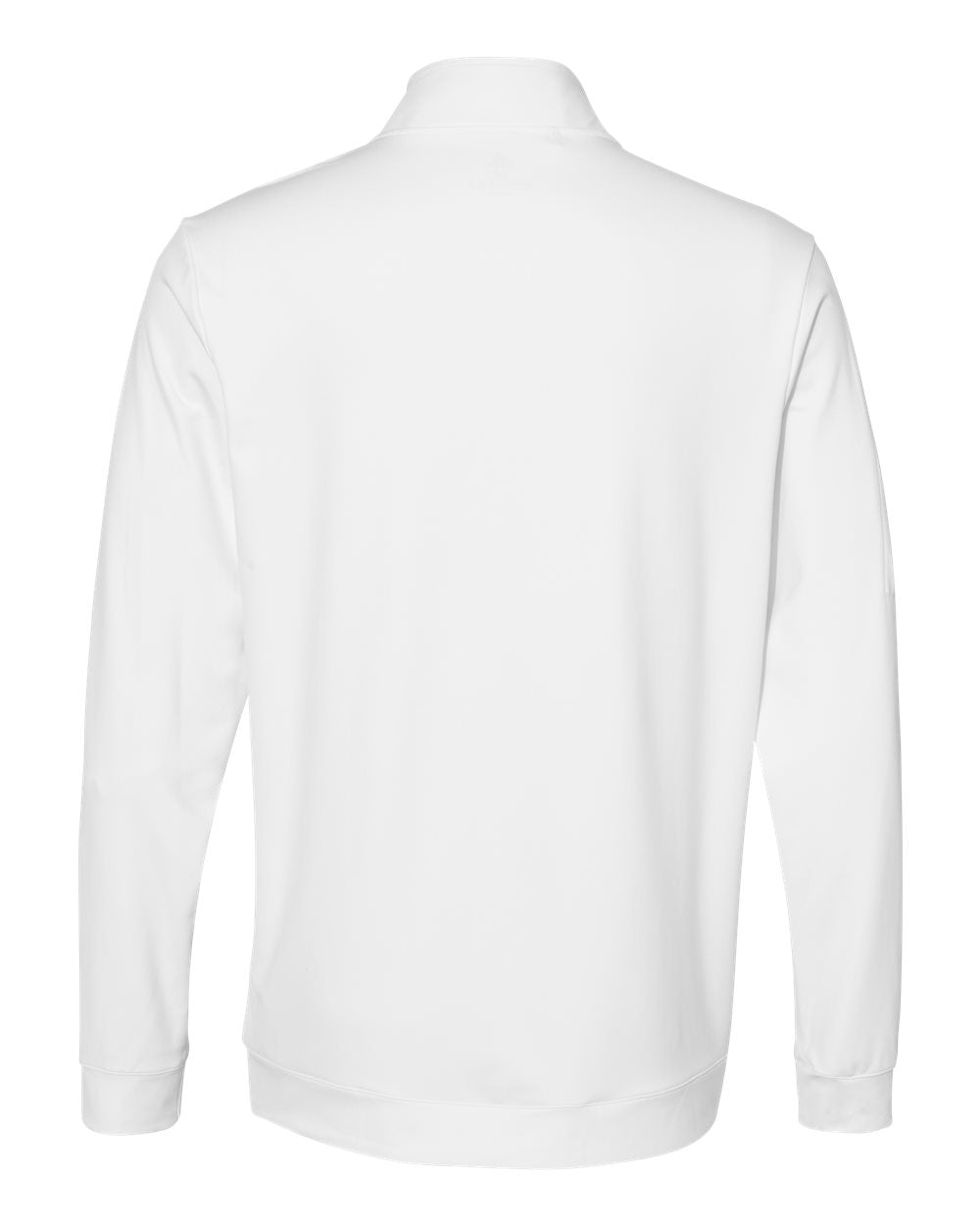 Adidas  A295 Performance Textured Quarter-Zip Pullover #color_White