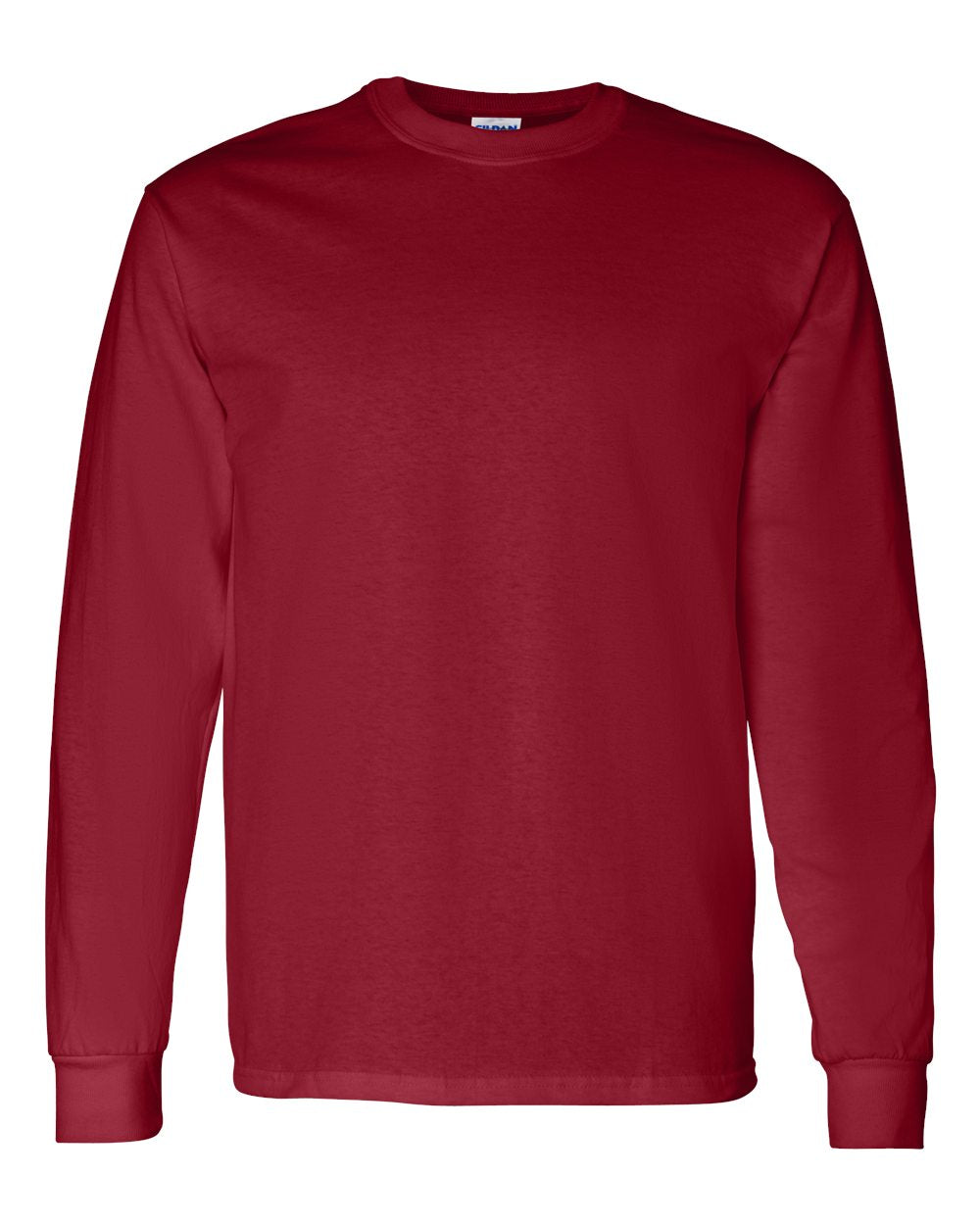 Gildan Heavy Cotton™ Long Sleeve T-Shirt 5400 #color_Garnet