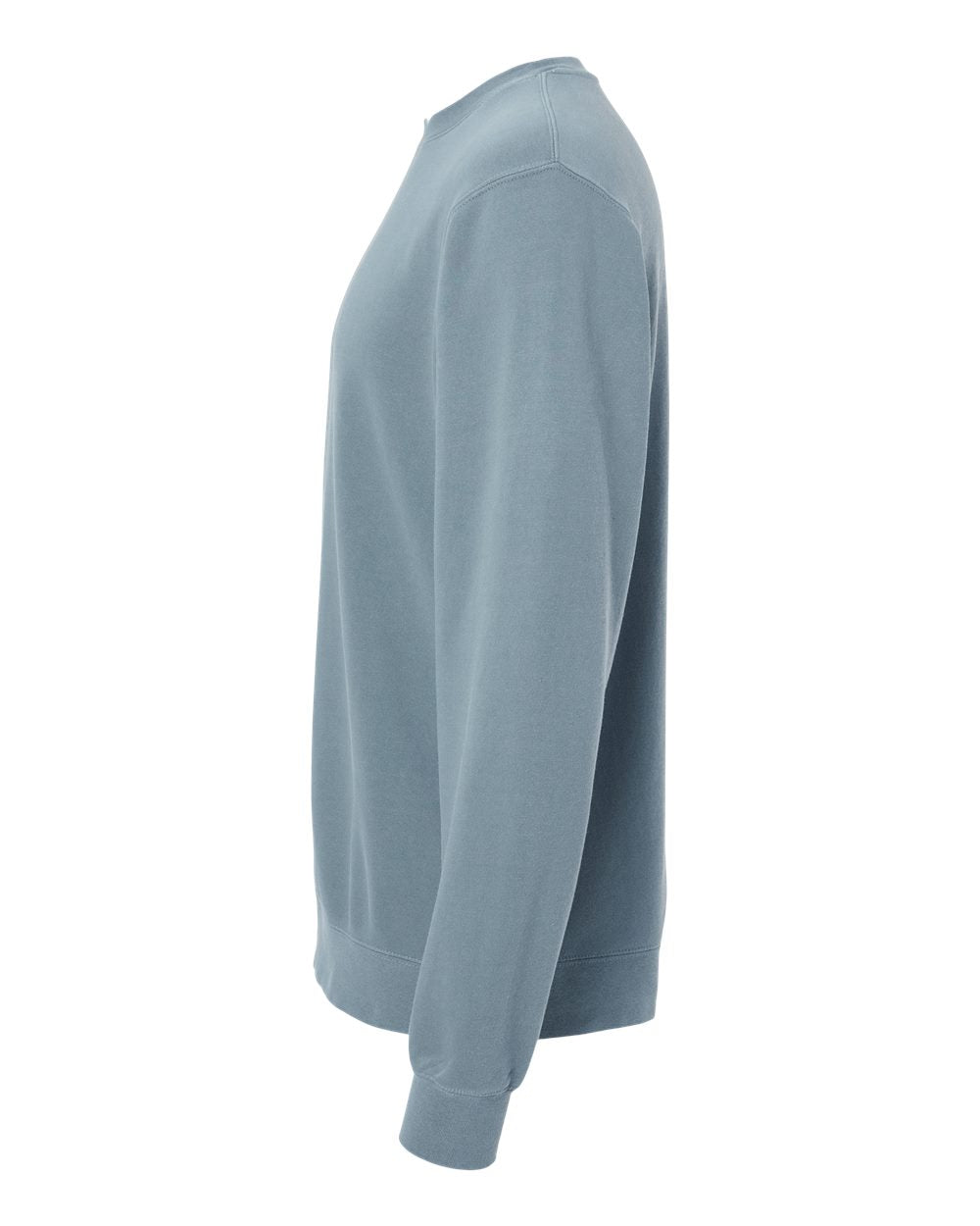 Independent Trading Co. Unisex Midweight Pigment-Dyed Crewneck Sweatshirt PRM3500 #color_Pigment Slate Blue