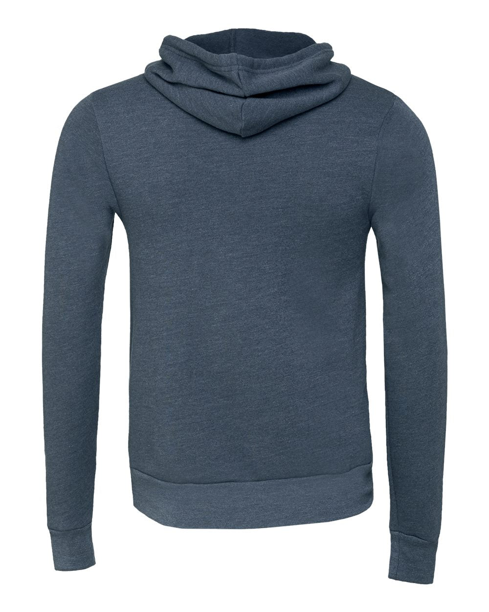 BELLA + CANVAS Unisex Sponge Fleece Hoodie 3719 #color_Heather Navy