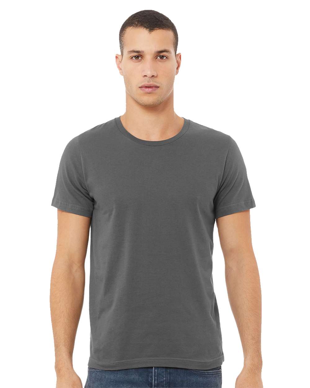 mdl Asphalt Color BELLA + CANVAS Unisex Jersey Tee