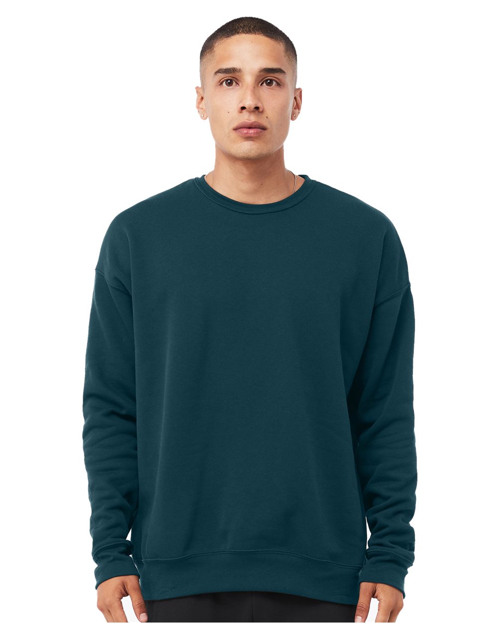 Unisex Sponge Fleece Drop Shoulder Crewneck Sweatshirt