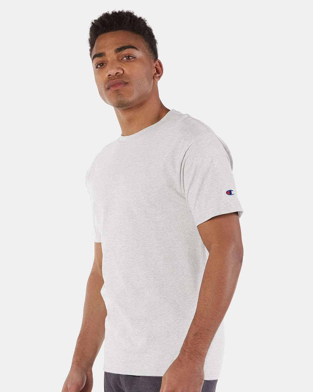 Champion Short Sleeve T-Shirt T425 #colormdl_Ash