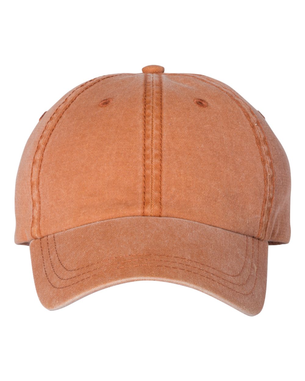 Texas Orange Color Sportsman Pigment-Dyed Cap