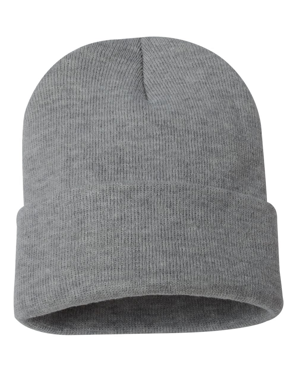 Sportsman Solid 12" Cuffed Beanie SP12 Dark Heather Grey Color Sportsman Solid 12" Cuffed Beanie