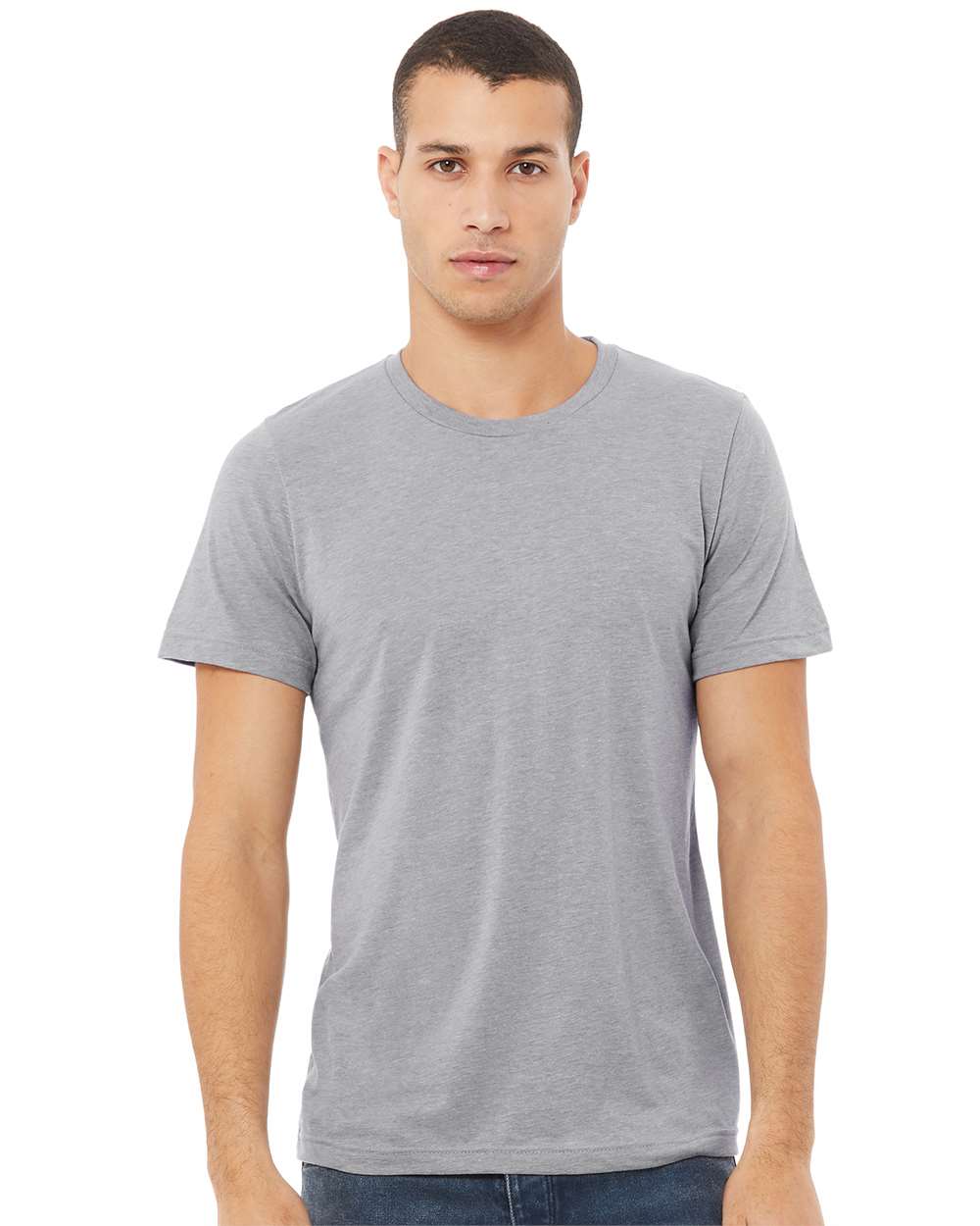 mdl Athletic Grey Triblend Color Unisex Triblend Tee