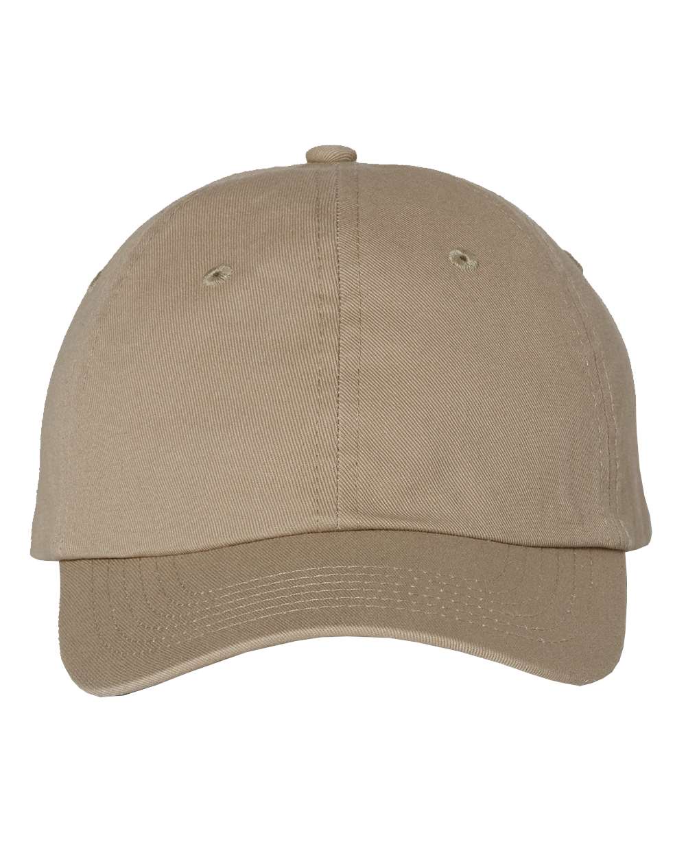 Khaki Color Valucap Small Fit Bio-Washed Dad's Cap
