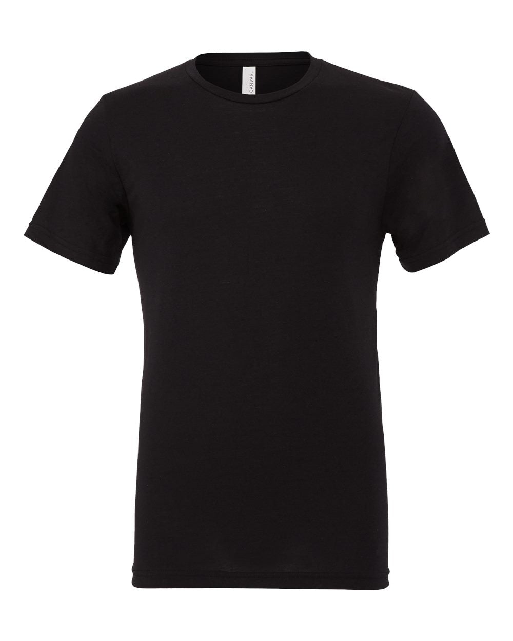 BELLA + CANVAS Unisex Triblend Tee 3413 #color_Solid Black Triblend