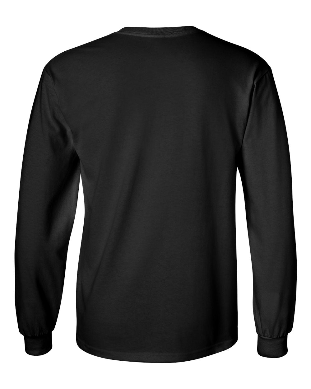 Gildan Ultra Cotton® Long Sleeve T-Shirt 2400 #color_Black