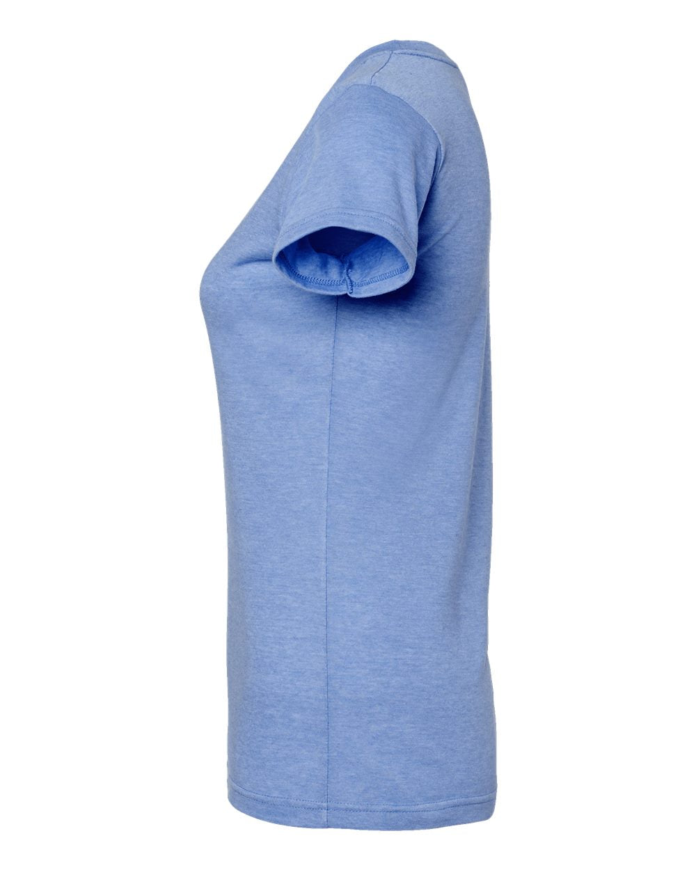 M&O Women's Deluxe Blend T-Shirt 3540 #color_Heather Blue