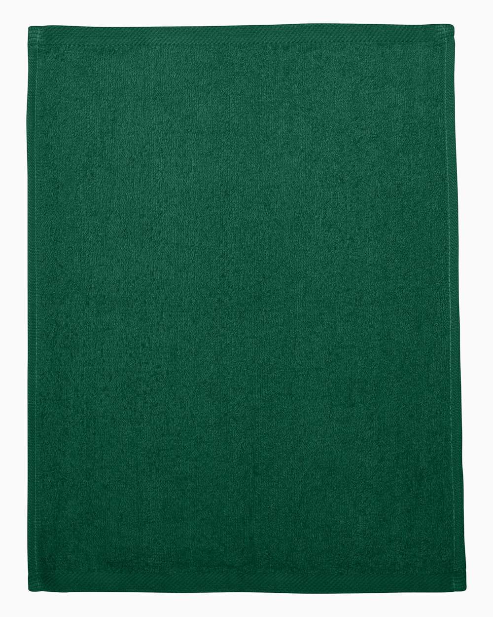 Q-Tees Hemmed Fingertip Towel T600 #color_Forest