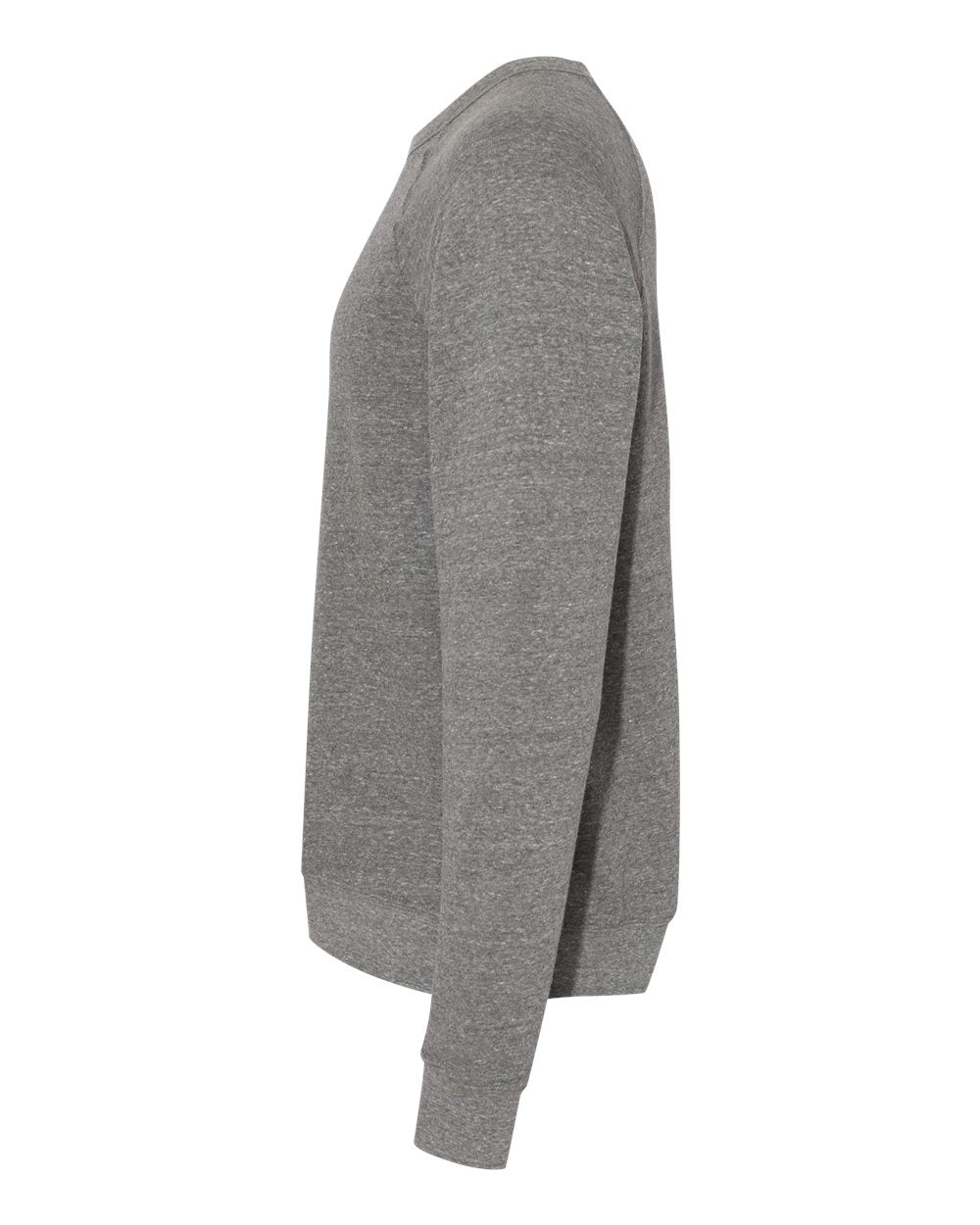 Deep Heather Color Unisex Sponge Fleece Raglan Crewneck Sweatshirt
