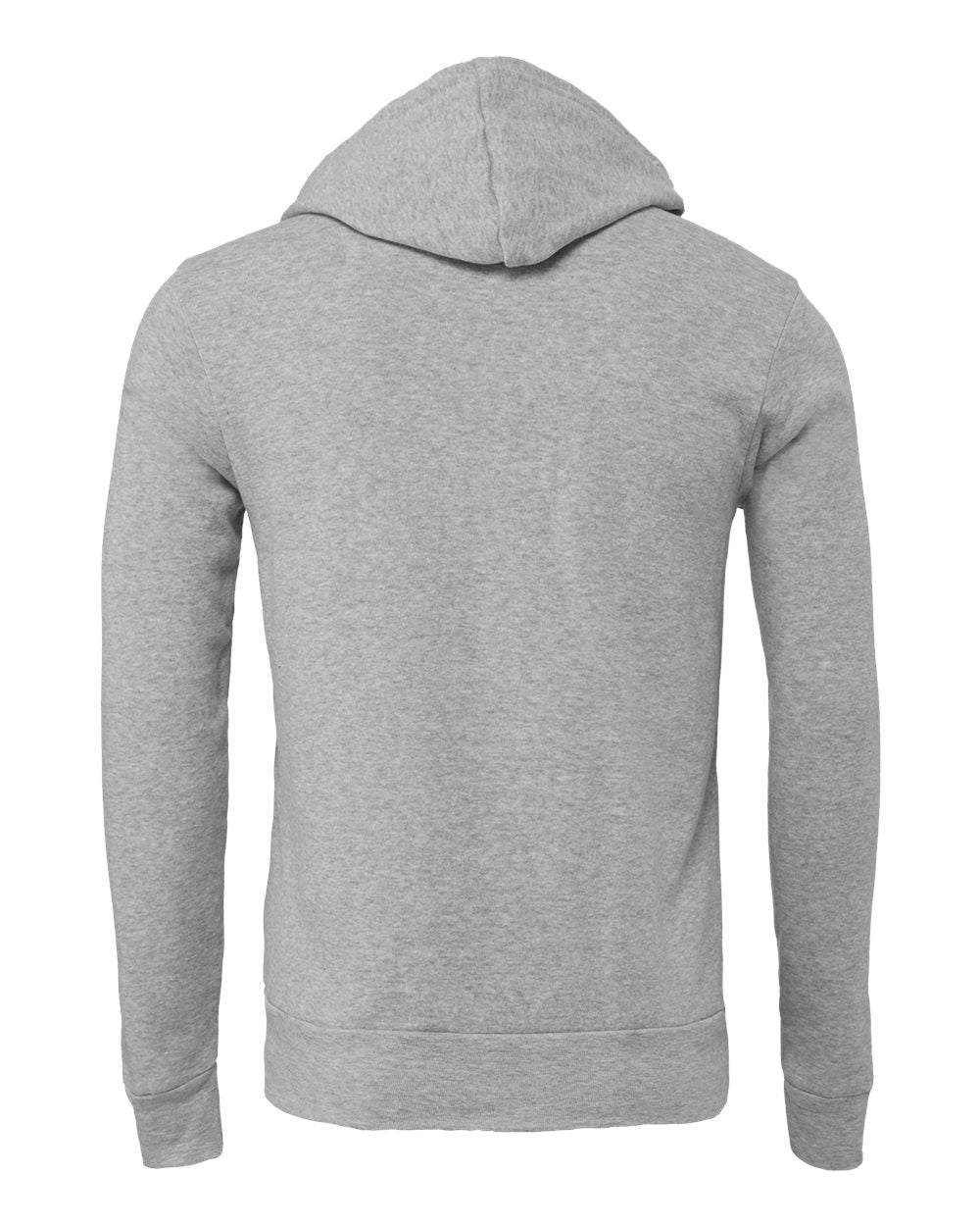 BELLA + CANVAS Unisex Sponge Fleece Hoodie 3719 #color_Athletic Heather